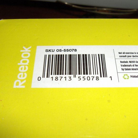 Reebok 2# each Wrist weights with thumb lock - Picture 3 of 3